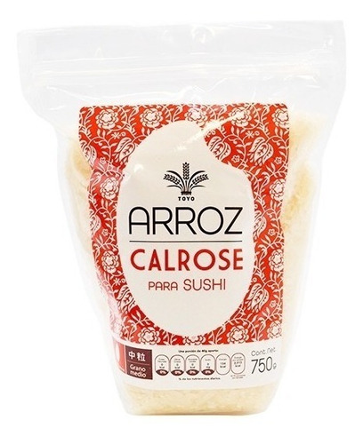 Imagen 1 de 1 de Toyo Foods, Arroz Calrose, 750 G