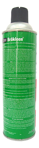 Limpiador De Partes De Frenos Crc Brakleen 6 Pzas. 397 G. Transparente