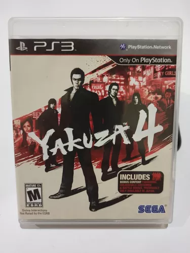 jogo Yakuza 4 Japones novo PS3 original - Sega - Outros Games