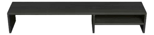 Base Monitor De Áudio Suporte Com Prateleira 15x90x20cm Mdf
