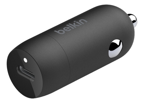 Cargador De Auto 30w Usb-c Negro