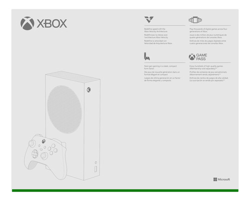 Consola Xbox Series S 512gb Official Refurbished Microsoft