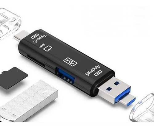 Lector Memoria Micro Sd - Tipo C- Micro Usb - Otg 