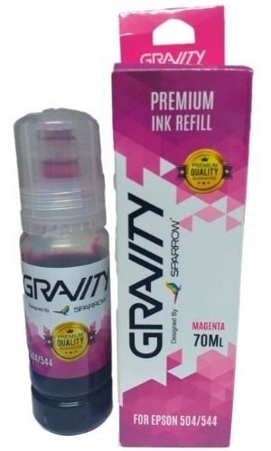 Frasco Tinta 70ml Magenta Comp 544  Epson L3110 L3150 L4150