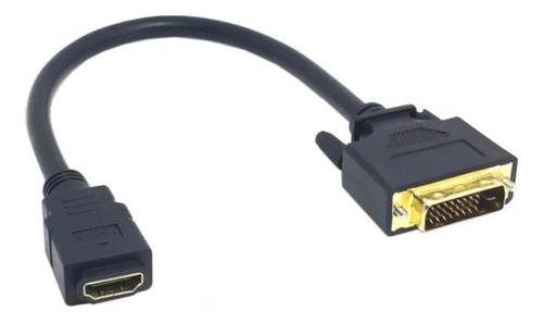 Adaptador Dvi A Hdmi Hembra Cable V1 Certify 1 Año Garantía