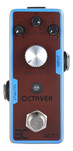 Zx Pedal De Efeito De Guitarra Eno Ex Out-1 Octave Mini