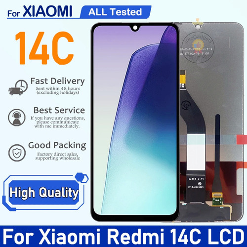 Pantalla Táctil Lcd For Redmi 14c 2411drn47c 2409brn2ca