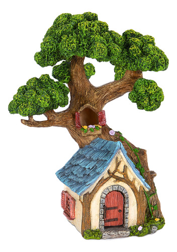 Mood Lab Fairy House - Casa De Arbol En Miniatura De Jardin