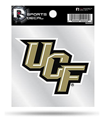 Ucf Small Style Decal (4 X4 )