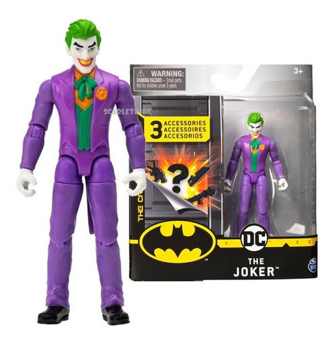 Figura Accion Dc 10cm Articulado Joker Guason Liga Justicia