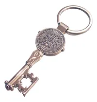Comprar 24 Llaveros San Benito Acero Inox 11 Cm Bolsita Celofan Misa