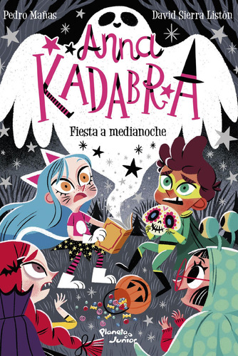 Fiesta a medianoche: Anna Kadabra 4, de Pedro Mañas | David Sierra Listón. 6280004686, vol. 1. Editorial Editorial Grupo Planeta, tapa blanda, edición 2022 en español, 2022