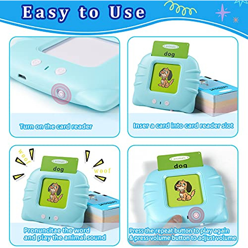 Abc Learning Flash Cards For Toddlers 2-4, Autism Toys,...