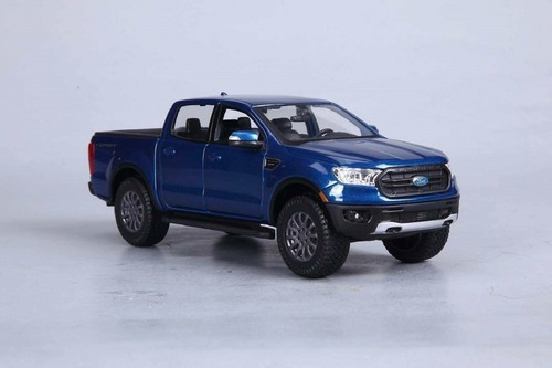Maisto 2019 Ford Ranger Camioneta Maletero Azul 1/27 Diecast