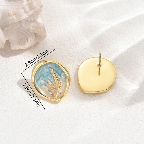 Pendientes De Mujer Con Diseño De Lavanda Dulce