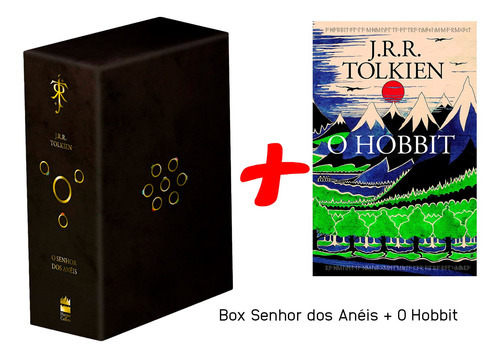 Trilogia O Senhor Dos Anéis: Box 3 Volumes, De J.r.r. Tolkien. Série O Senhor Dos Anéis, Vol. 3. Editora Harpercollins, Capa Dura, Edição 1 Em Português, 2020