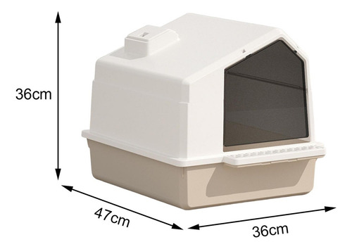 Para Inodoro Con Caja De Arena Para Gatos De Gran Capacidad