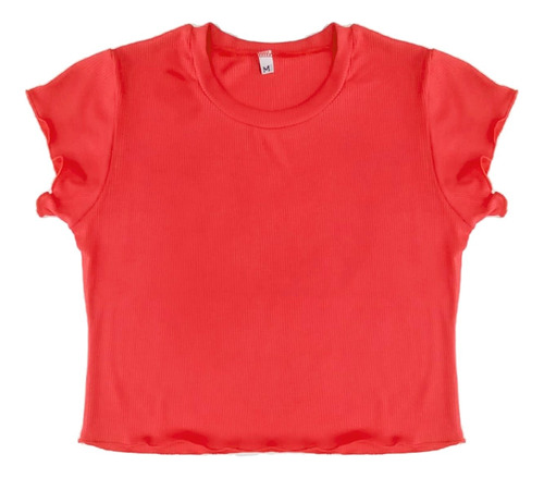 Pupera Croptop M/corta Morley Ruletex T Juveniles Colores