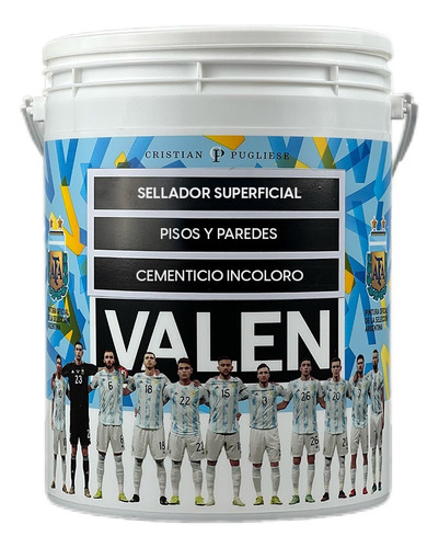Sellador Cementicio Valen Mayor Durabilidad 5 Kg Transparente Satinado