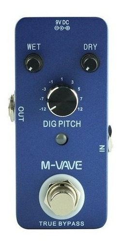 Digi Pitch Shifting Octavador Pedal De Efecto M-vave