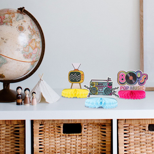 9 Piezas De Accesorios De Rock Roll Para Decoración De Hip H