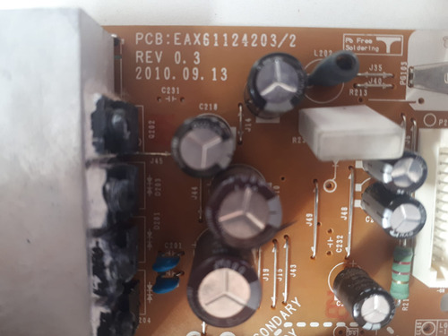Placa Da Fonte Lg 32lk330 Eax61124203/2 Rev 0.3 (Usado)