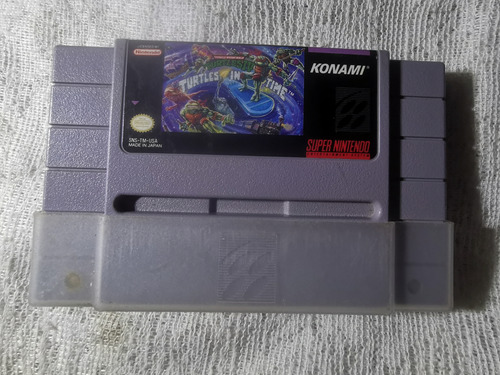 Teenage Mutant Ninja Turtles Iv Turtles In Time Snes 