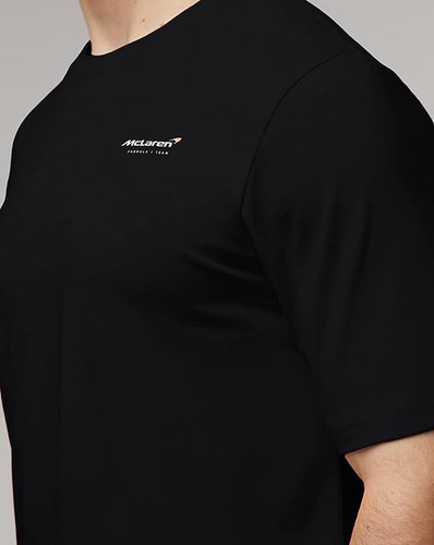 Playera Mclaren F1 Lando Norris Castore Negro