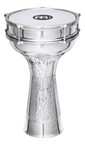 Imagen 1 de 10 de Derbake Meinl He-113 Aluminio Martillado 7 1/4 X 13 3/4