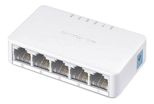 Imagen 1 de 1 de Tp-link Mini Switch 5 Puertos Rj45 Mercusys Ms105 10/100 Mbp