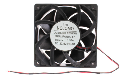 Ventilador 24v 120x120x38mm 6500rpm Dc Axial Kit6 Piezas