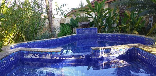 Imagem 2 de 21 de Sobrado Em Condomínio Fechado: Ubatuba Country Clube - Cf-1789