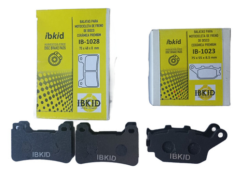 Balatas Delanteras Y Traseras Para Honda Cbr 600 / 1000 Rr
