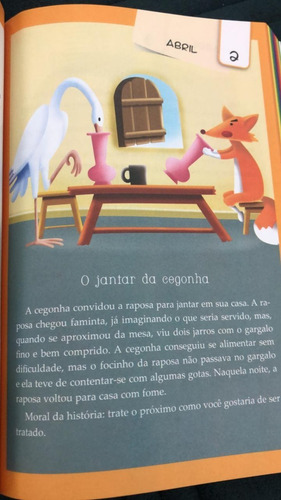 Imagem 2 de 2 de Livro 365 Histórias Para Ler E Sonhar Infantil Criança