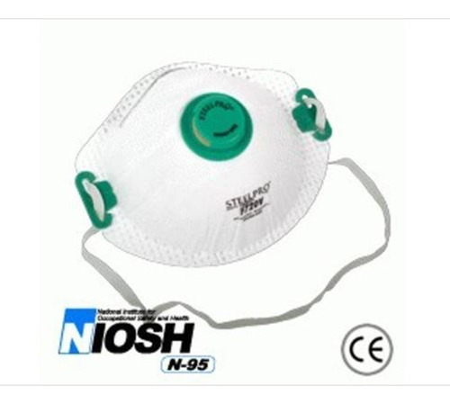 Mascarilla Respirador N95 Niosh Con Válvula