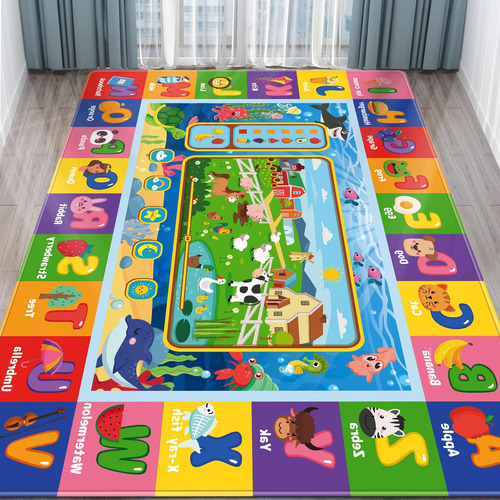 Tapete De Juego Educativo Para Bebés Y Niños 200 X 150 Cm