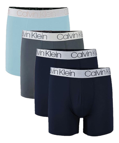 Bóxer Brief Calvin Klein Microfibra Pack 4 Original Y Nuevo