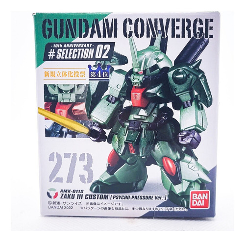 Banpresto Gundam Converge Amx-011s Zaku Ill Custom 273