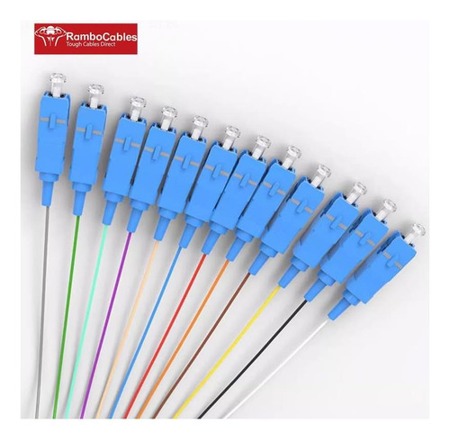 Rambocables 12 Fibra Os2 Singlemode Pigtail, 12 Hilos 15 El