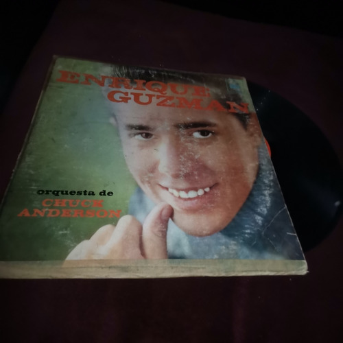 Enrique Guzman Orquesta De Chuck Anderson Lp Vinil Cbs 1961