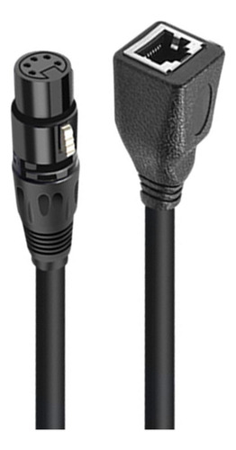 Cable Adaptador Xlr De 5 Pines Hembra A Rj45 Hembra, Cable .