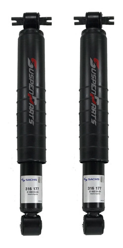 Imagen 3 de 6 de Kit X4 Amortiguadores Sachs Chevrolet S10 S-10 4x4 93+