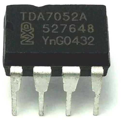 Circuito Integrado 1w Audio Dip-8 Tda7052 X 5 Unidades