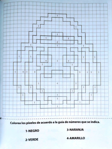 Pixel Art / Paquete Con 4 Libros Para Colorear Pixeles