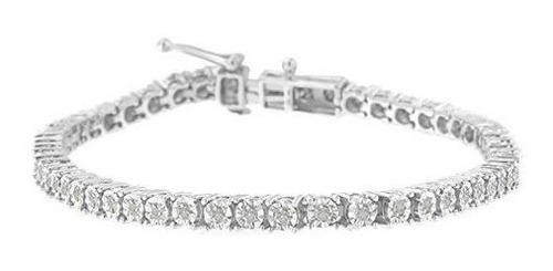 Clasicos Originales Pulsera De Tenis De Diamante De Corte Ro