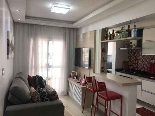 Apartamento Para Venda Em São Caetano Do Sul, Olímpico, 2 Dormitórios, 1 Suíte, 2 Banheiros, 1 Vaga - 00110_1-1734146