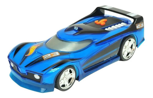 Hot Wheels Hyper Racer Luces Y Sonidos Licencia Mattel Niños