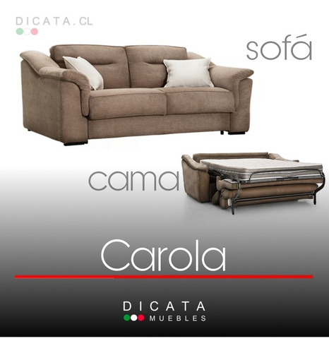 Sofá Cama Carola Dicata (2,5cuerpos)