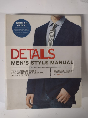 Libro Details Mens Style Manual Usado *sk