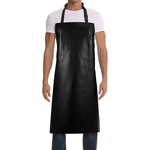 Waterproof Apron,35  Heavy Duty Rubber Vinyl Dishwashin...